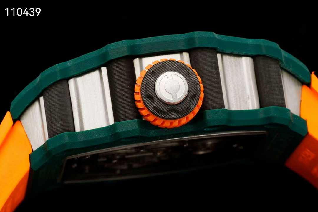 리차드밀 RM21-02 투르비용 에어로다인 뉴버젼 그린 오렌지 시계 워치